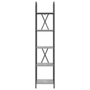 vidaXL Könyvespolc Szürke sonoma 40 x 30 x 183 cm Faanyag