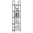 vidaXL Könyvespolc Szürke sonoma 40 x 30 x 183 cm Faanyag