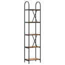 vidaXL Könyvespolc Régi fa 40 x 30 x 183 cm Faanyag