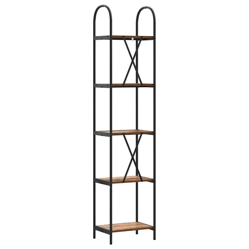 vidaXL Könyvespolc Régi fa 40 x 30 x 183 cm Faanyag