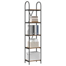 vidaXL Könyvespolc Régi fa 40 x 30 x 183 cm Faanyag