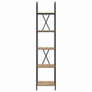vidaXL Könyvespolc kézműves tölgy 40 x 30 x 183 cm Faanyag
