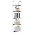 vidaXL Könyvespolc kézműves tölgy 40 x 30 x 183 cm Faanyag