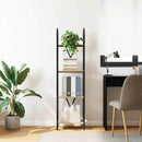 vidaXL Könyvespolc sonoma tölgy 40 x 30 x 146 cm Faanyag