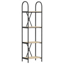 vidaXL Könyvespolc sonoma tölgy 40 x 30 x 146 cm Faanyag