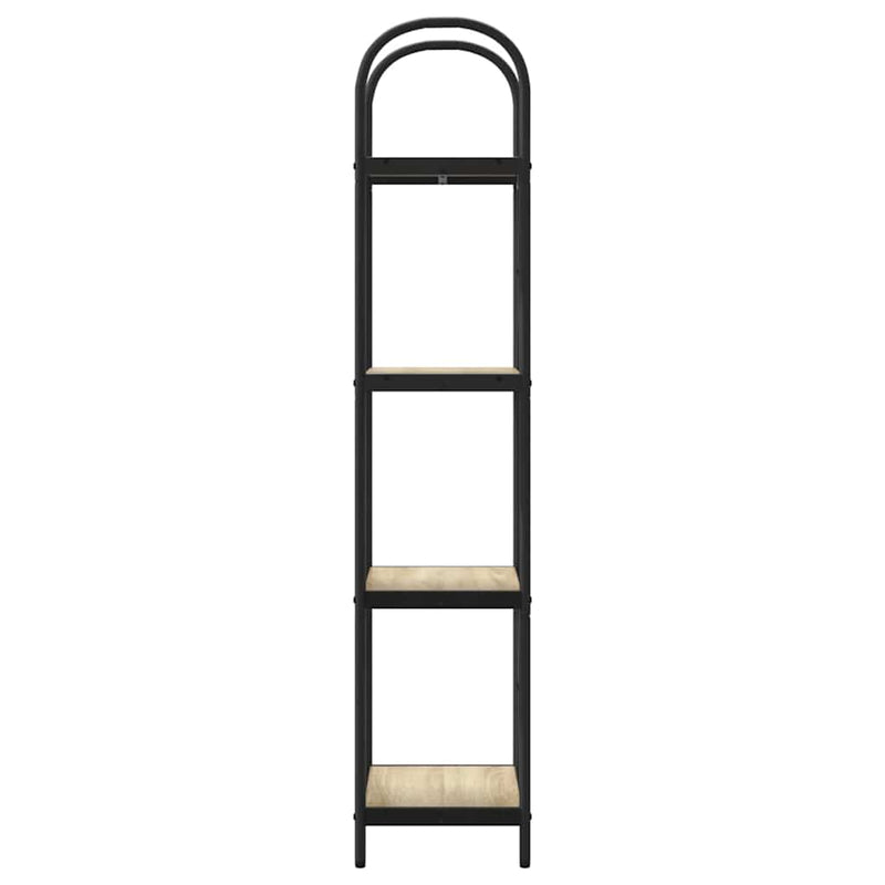 vidaXL Könyvespolc sonoma tölgy 40 x 30 x 146 cm Faanyag