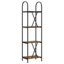 vidaXL Könyvespolc Füstölt tölgy 40 x 30 x 146 cm Faanyag