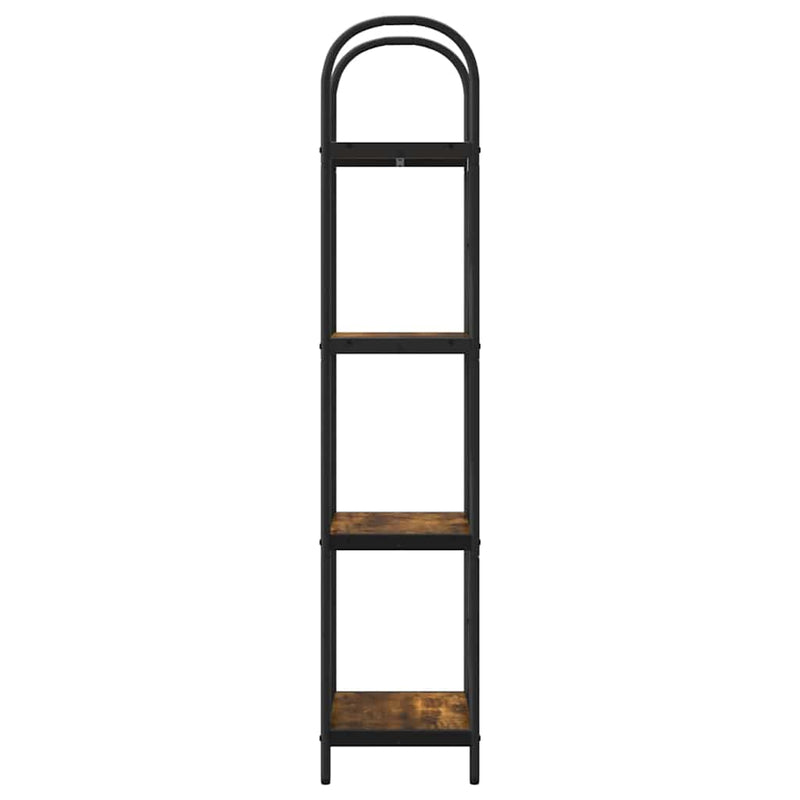 vidaXL Könyvespolc Füstölt tölgy 40 x 30 x 146 cm Faanyag