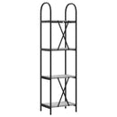 vidaXL Könyvespolc Szürke sonoma 40 x 30 x 146 cm Faanyag