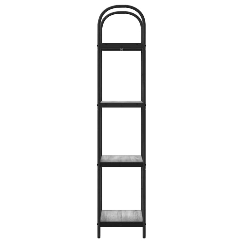 vidaXL Könyvespolc Szürke sonoma 40 x 30 x 146 cm Faanyag