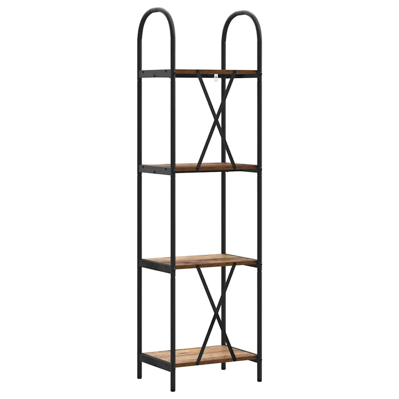 vidaXL Könyvespolc Régi fa 40 x 30 x 146 cm Faanyag