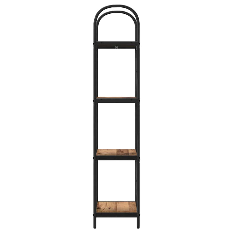 vidaXL Könyvespolc Régi fa 40 x 30 x 146 cm Faanyag