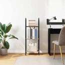 vidaXL Könyvespolc sonoma tölgy 40 x 30 x 109 cm Faanyag