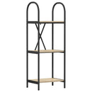 vidaXL Könyvespolc sonoma tölgy 40 x 30 x 109 cm Faanyag