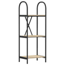 vidaXL Könyvespolc Sonoma tölgy 40 x 30 x 109 cm Faanyag