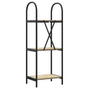 vidaXL Könyvespolc sonoma tölgy 40 x 30 x 109 cm Faanyag