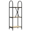 vidaXL Könyvespolc Sonoma tölgy 40 x 30 x 109 cm Faanyag