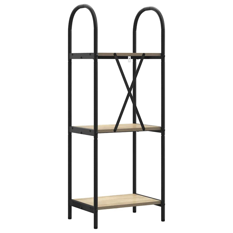 vidaXL Könyvespolc sonoma tölgy 40 x 30 x 109 cm Faanyag