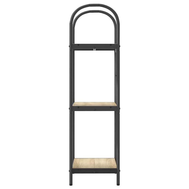 vidaXL Könyvespolc sonoma tölgy 40 x 30 x 109 cm Faanyag