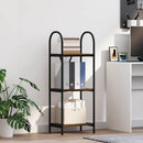 vidaXL Könyvespolc Füstölt tölgy 40 x 30 x 109 cm Faanyag