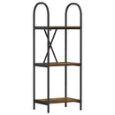 vidaXL Könyvespolc Füstölt tölgy 40 x 30 x 109 cm Faanyag