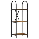 vidaXL Könyvespolc Füstölt tölgy 40 x 30 x 109 cm Faanyag