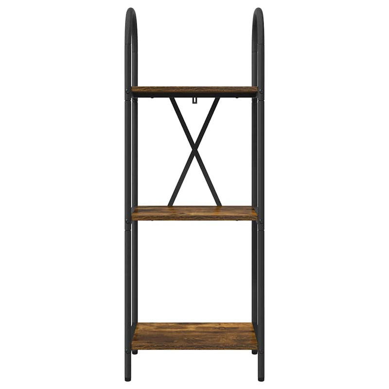 vidaXL Könyvespolc Füstölt tölgy 40 x 30 x 109 cm Faanyag