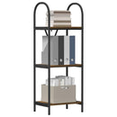 vidaXL Könyvespolc Füstölt tölgy 40 x 30 x 109 cm Faanyag