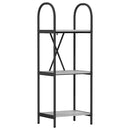 vidaXL Könyvespolc Szürke Sonoma 40 x 30 x 109 cm Faanyag