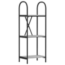 vidaXL Könyvespolc Szürke sonoma 40 x 30 x 109 cm Faanyag