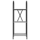 vidaXL Könyvespolc Szürke sonoma 40 x 30 x 109 cm Faanyag