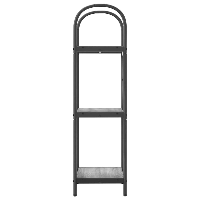 vidaXL Könyvespolc Szürke sonoma 40 x 30 x 109 cm Faanyag