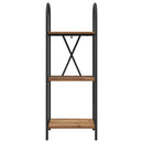 vidaXL Könyvespolc Öreg fa 40 x 30 x 109 cm Faanyag
