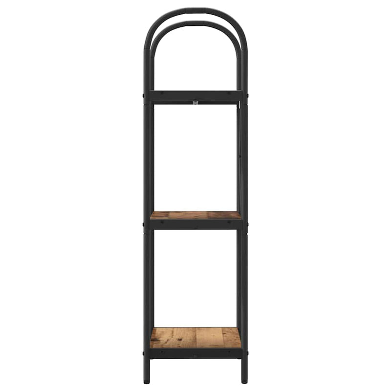 vidaXL Könyvespolc Régi fa 40 x 30 x 109 cm Faanyag