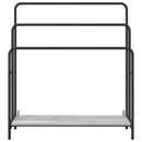 vidaXL Ruhaszárító polcokkal Szürke sonoma 90 x 30 x 100.5 cm Faanyag