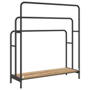 vidaXL Ruhaszárító polcokkal kézműves tölgy 90 x 30 x 100.5 cm Faanyag