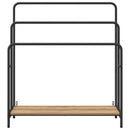 vidaXL Ruhaszárító polcokkal kézműves tölgy 90 x 30 x 100.5 cm Faanyag