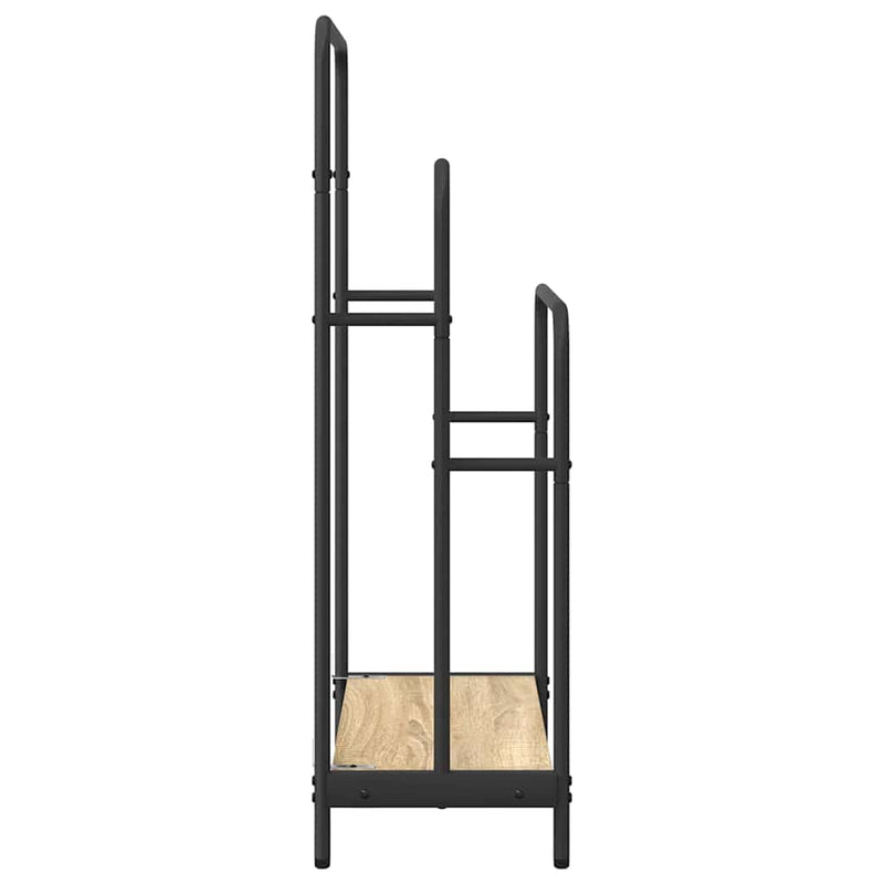 vidaXL Ruhaszárító polcokkal sonoma tölgy 60 x 30 x 100.5 cm Faanyag