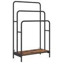 vidaXL Ruhaszárító polcokkal Füstölt tölgy 60 x 30 x 100.5 cm Faanyag