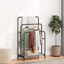 vidaXL Ruhaszárító polcokkal Szürke sonoma 60 x 30 x 100.5 cm Faanyag