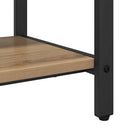 vidaXL Kabáthorog polcokkal Artisan tölgy 95 x 34 x 184 cm Faanyag