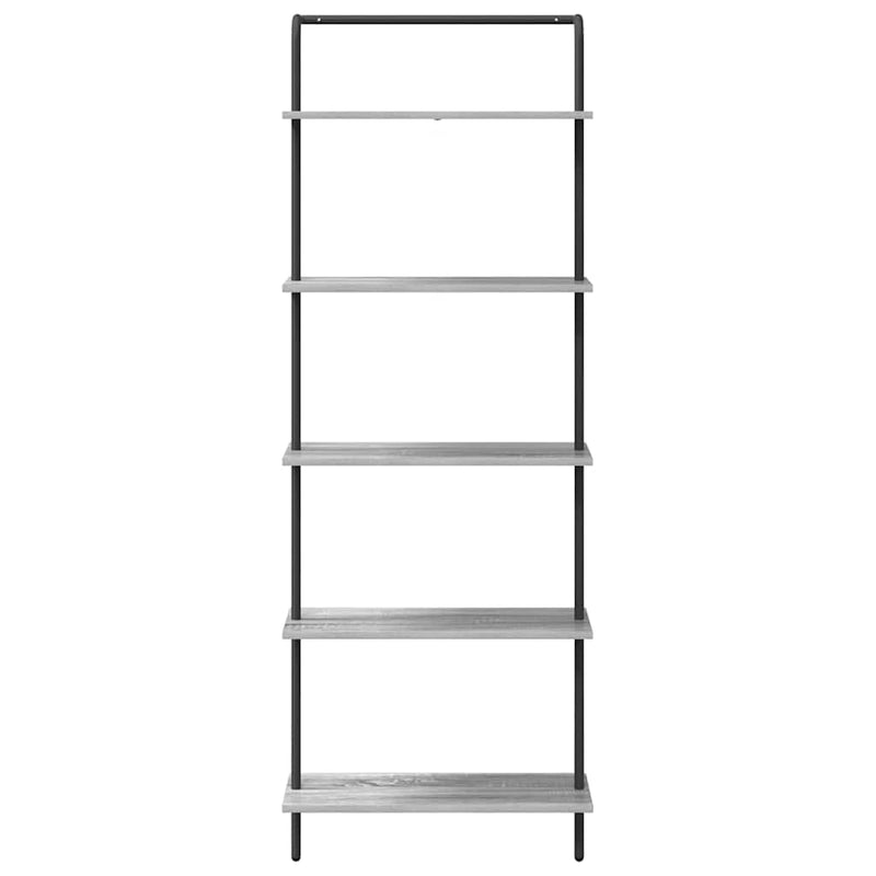 vidaXL Könyvespolc Szürke sonoma 60 x 24 x 168 cm Faanyag