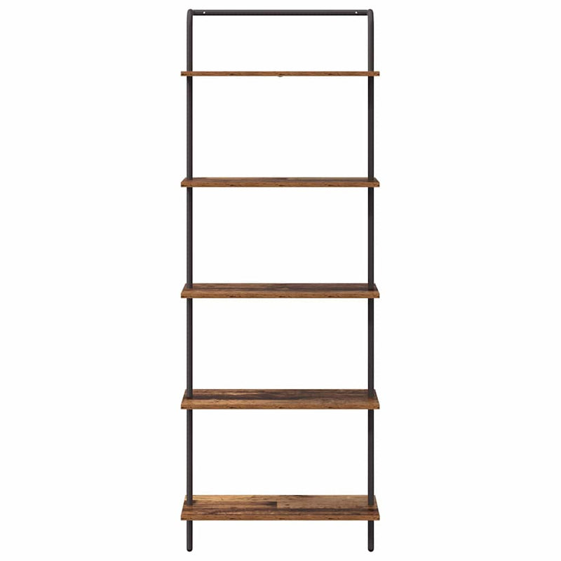 vidaXL Könyvespolc Régi fa 60 x 24 x 168 cm Faanyag