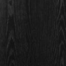 vidaXL Könyvespolc Musta tammi 60 x 24 x 203 cm Faanyag