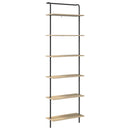 vidaXL Könyvespolc sonoma tölgy 60 x 24 x 203 cm Faanyag