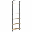 vidaXL Könyvespolc sonoma tölgy 60 x 24 x 203 cm Faanyag