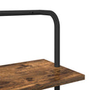 vidaXL Könyvespolc Füstölt tölgy 60 x 24 x 203 cm Faanyag