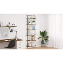 vidaXL Könyvespolc Füstölt tölgy 60 x 24 x 203 cm Faanyag