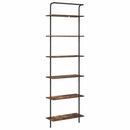 vidaXL Könyvespolc Füstölt tölgy 60 x 24 x 203 cm Faanyag