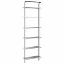 vidaXL Könyvespolc Szürke sonoma 60 x 24 x 203 cm Faanyag